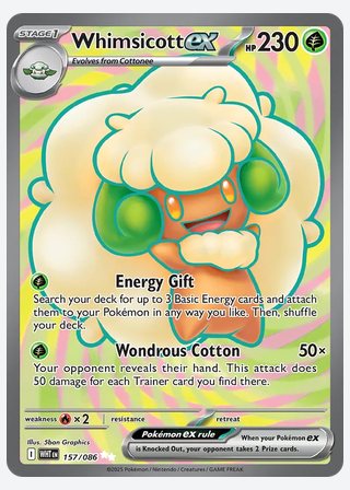Whimsicott ex — catalogusbeeld