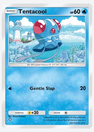 Tentacool — catalogusbeeld