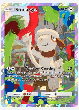 Smeargle — catalogusbeeld