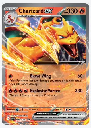 Charizard ex — catalogusbeeld