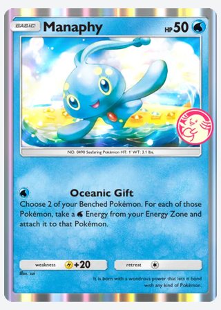 Manaphy — catalogusbeeld