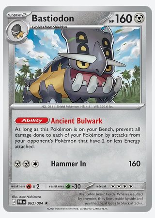 Bastiodon — catalogusbeeld