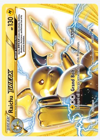 Raichu BREAK — catalogusbeeld