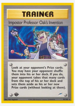 Impostor Professor Oak's Invention — catalogusbeeld