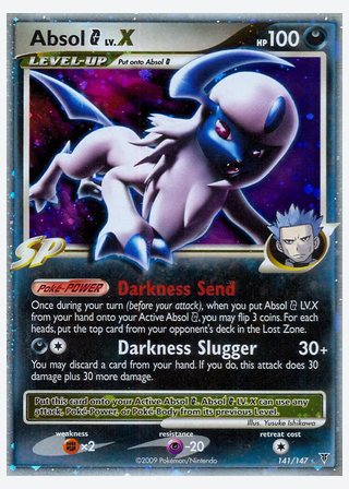 Absol G LV.X — catalogusbeeld