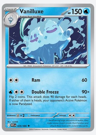 Vanilluxe — catalogusbeeld
