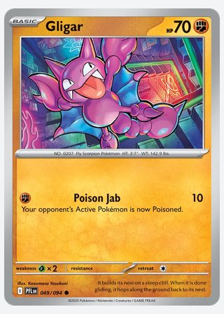 Gligar — catalogusbeeld