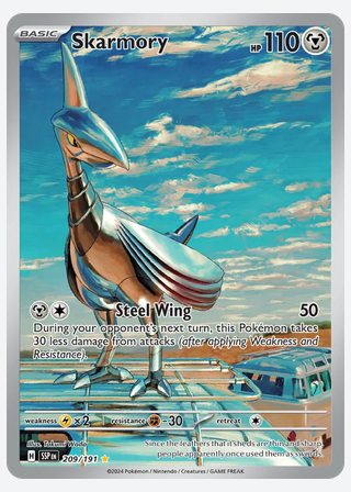 Skarmory — catalogusbeeld