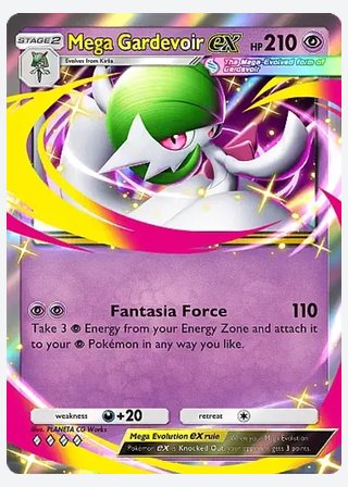 Mega Gardevoir ex — catalogusbeeld