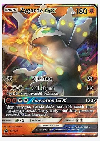 Zygarde GX — catalogusbeeld