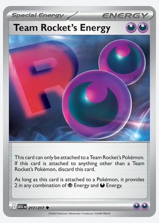 Team Rocket's Energy — catalogusbeeld