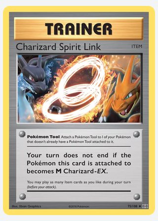 Charizard Spirit Link — catalogusbeeld