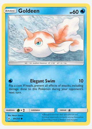 Goldeen — catalogusbeeld