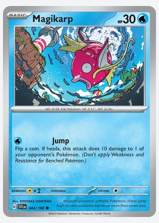 Magikarp — catalogusbeeld