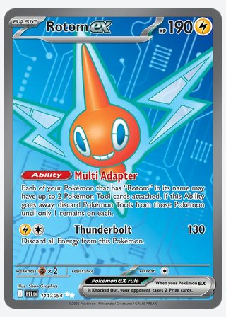 Rotom ex — catalogusbeeld