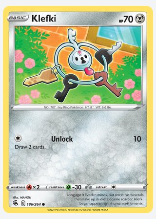 Klefki — catalogusbeeld