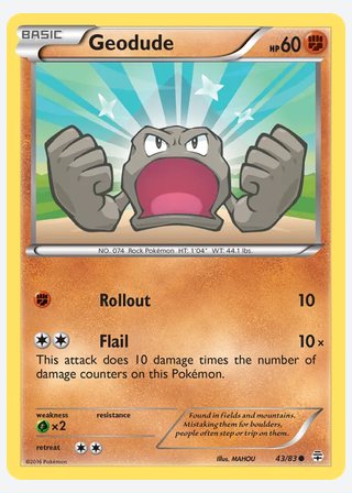Geodude — catalogusbeeld