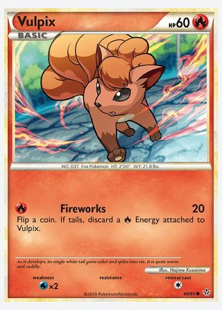 Vulpix — catalogusbeeld
