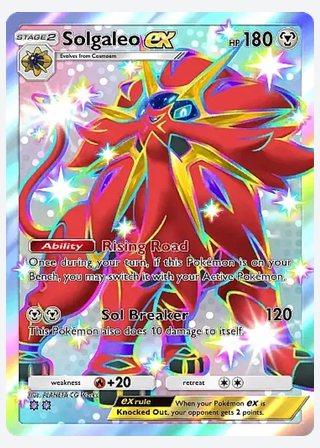 Solgaleo ex — catalogusbeeld