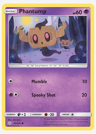 Phantump — catalogusbeeld