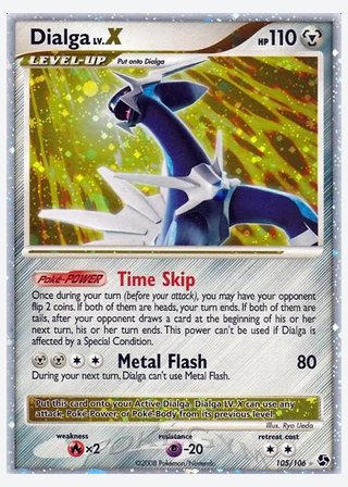 Dialga — catalogusbeeld
