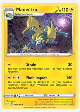 Manectric — catalogusbeeld