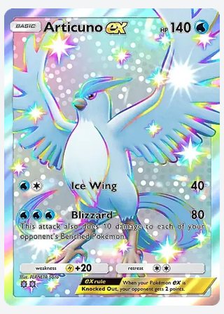 Articuno ex — catalogusbeeld