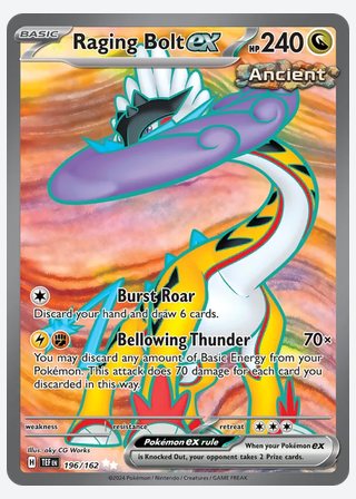 Raging Bolt ex — catalogusbeeld