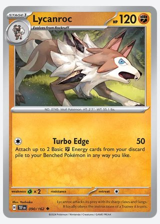 Lycanroc — catalogusbeeld