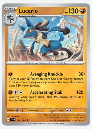 Lucario — catalogusbeeld