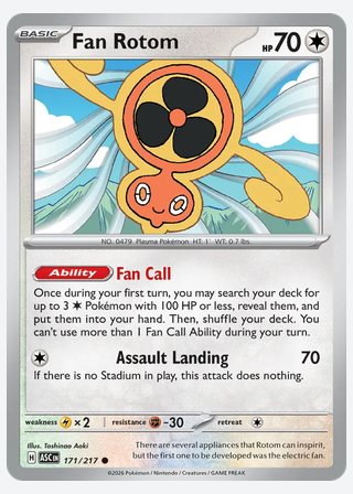 Fan Rotom — catalogusbeeld