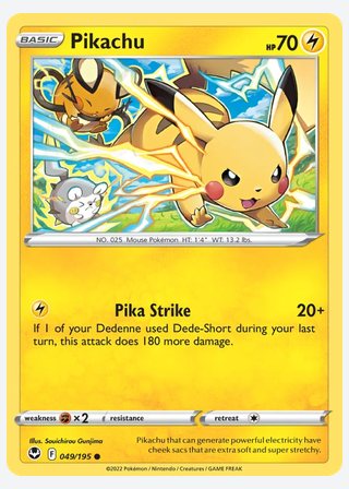 Pikachu — catalogusbeeld