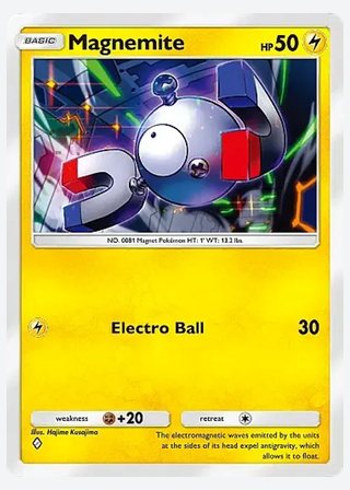 Magnemite — catalogusbeeld