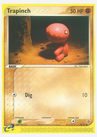 Trapinch — catalogusbeeld