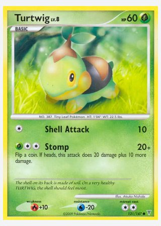 Turtwig — catalogusbeeld