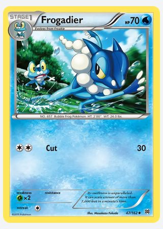Frogadier — catalogusbeeld