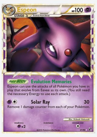Espeon — catalogusbeeld