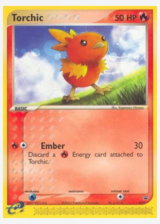 Torchic — catalogusbeeld
