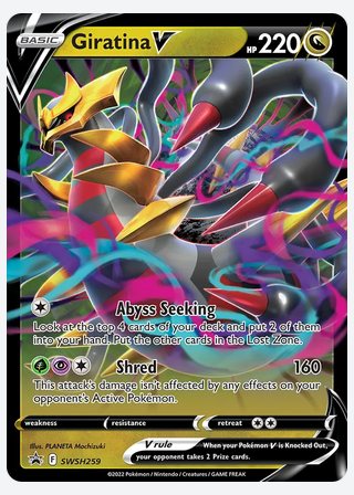 Giratina V — catalogusbeeld