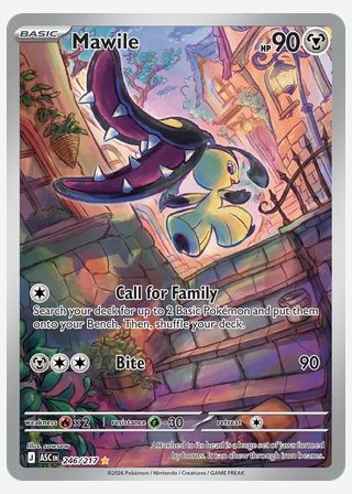Mawile — catalogusbeeld