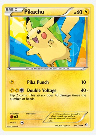 Pikachu — catalogusbeeld