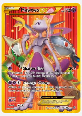 Mewtwo EX — catalogusbeeld