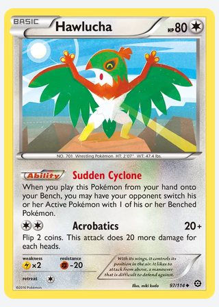 Hawlucha — catalogusbeeld
