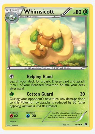 Whimsicott — catalogusbeeld