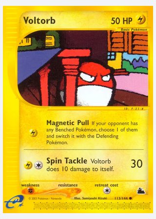 Voltorb — catalogusbeeld
