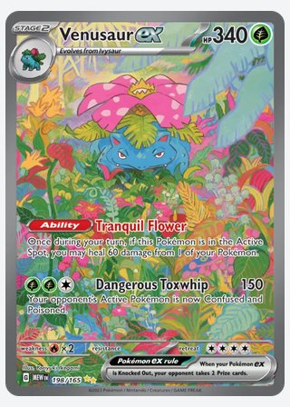 Venusaur ex — catalogusbeeld