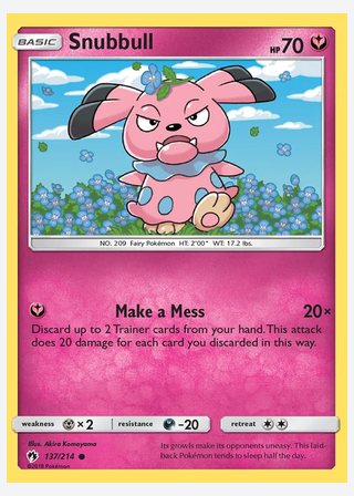 Snubbull — catalogusbeeld