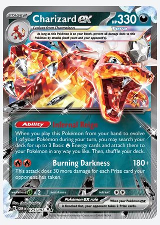 Charizard ex — catalogusbeeld