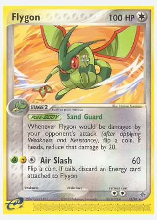 Flygon — catalogusbeeld