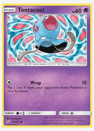 Tentacool — catalogusbeeld